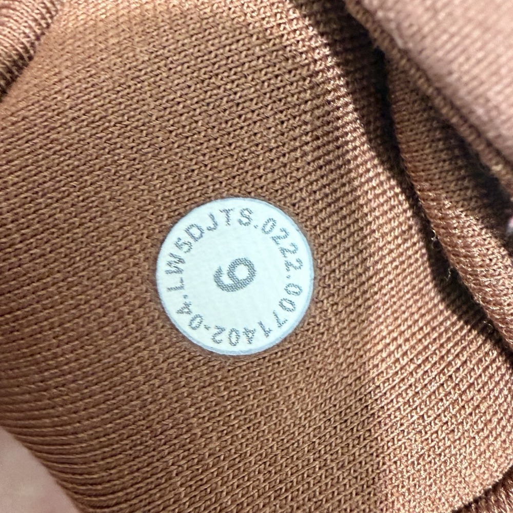 Lululemon Women's  Instill High-Rise‎ Tight 25" Ancient Copper Brown Size 6 - Picture 6 of 11